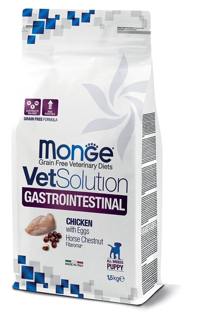 מונג' VetSolution Gastrointestinal Canine Puppy - מזון יבש לכלבים