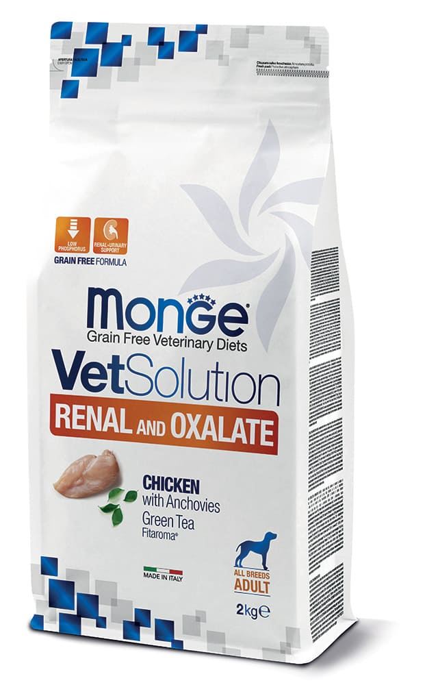 מונג' VetSolution Renal And Oxalate Canine - מזון יבש לכלבים