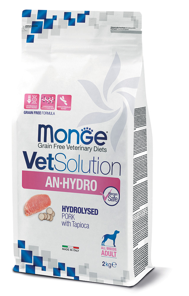 מונג' Vetsolution An-Hydro Canine - מזון יבש לכלבים