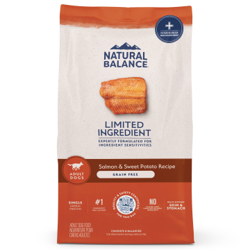 נטורל באלנס Limited Ingredient Grain Free Salmon & Sweet Potato Recipe - מזון יבש לכלבים
