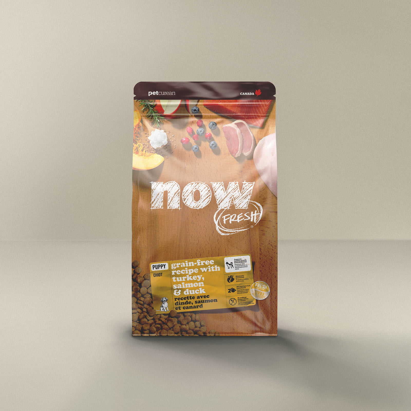 Now Fresh Puppy Turkey Salmon and Duck