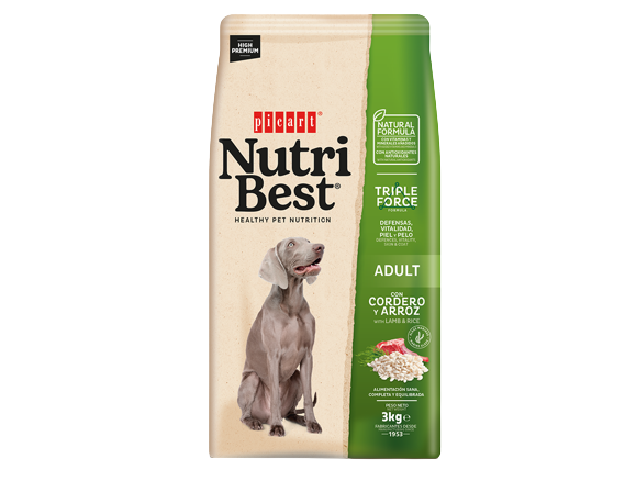 נוטריבסט Adult Lamb and Rice - מזון יבש לכלבים