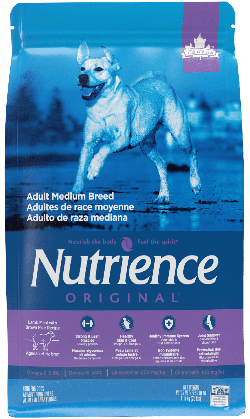 נוטריאנס Lamb Meal with Brown Rice Recipe - מזון יבש לכלבים