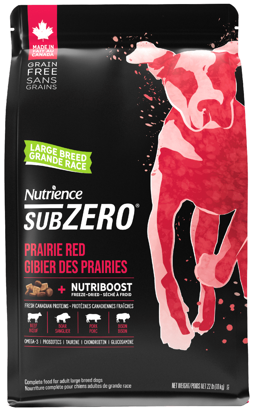 נוטריאנס SubZero Prairie Red - מזון יבש לכלבים