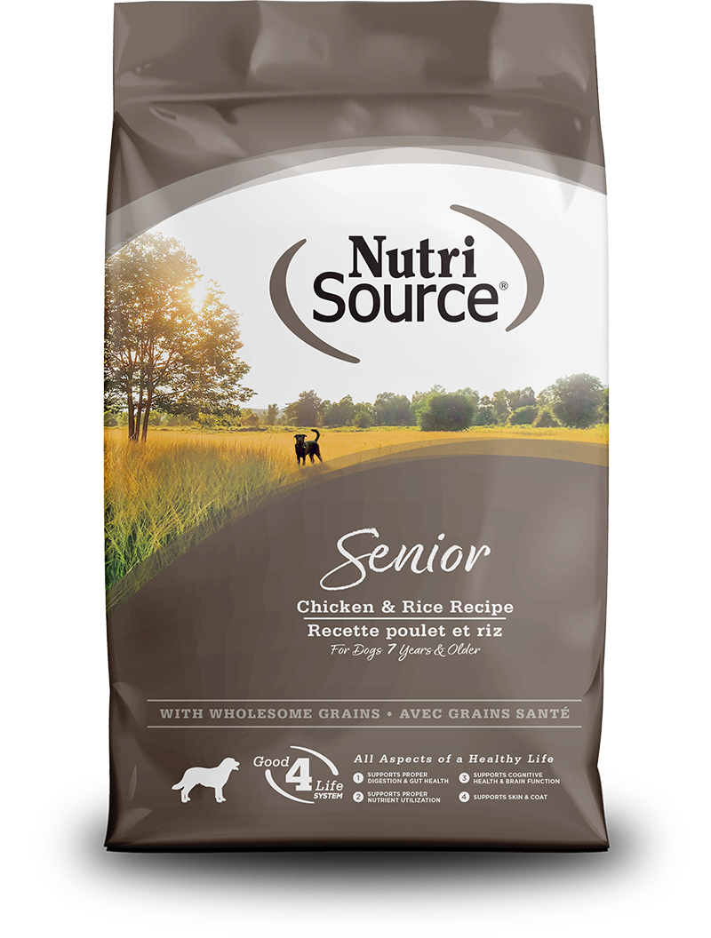 נוטרי סורס Senior Recipe - מזון יבש לכלבים