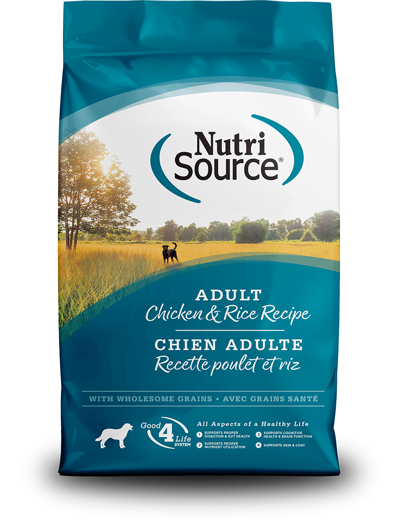 נוטרי סורס Adult Chicken & Rice Recipe - מזון יבש לכלבים
