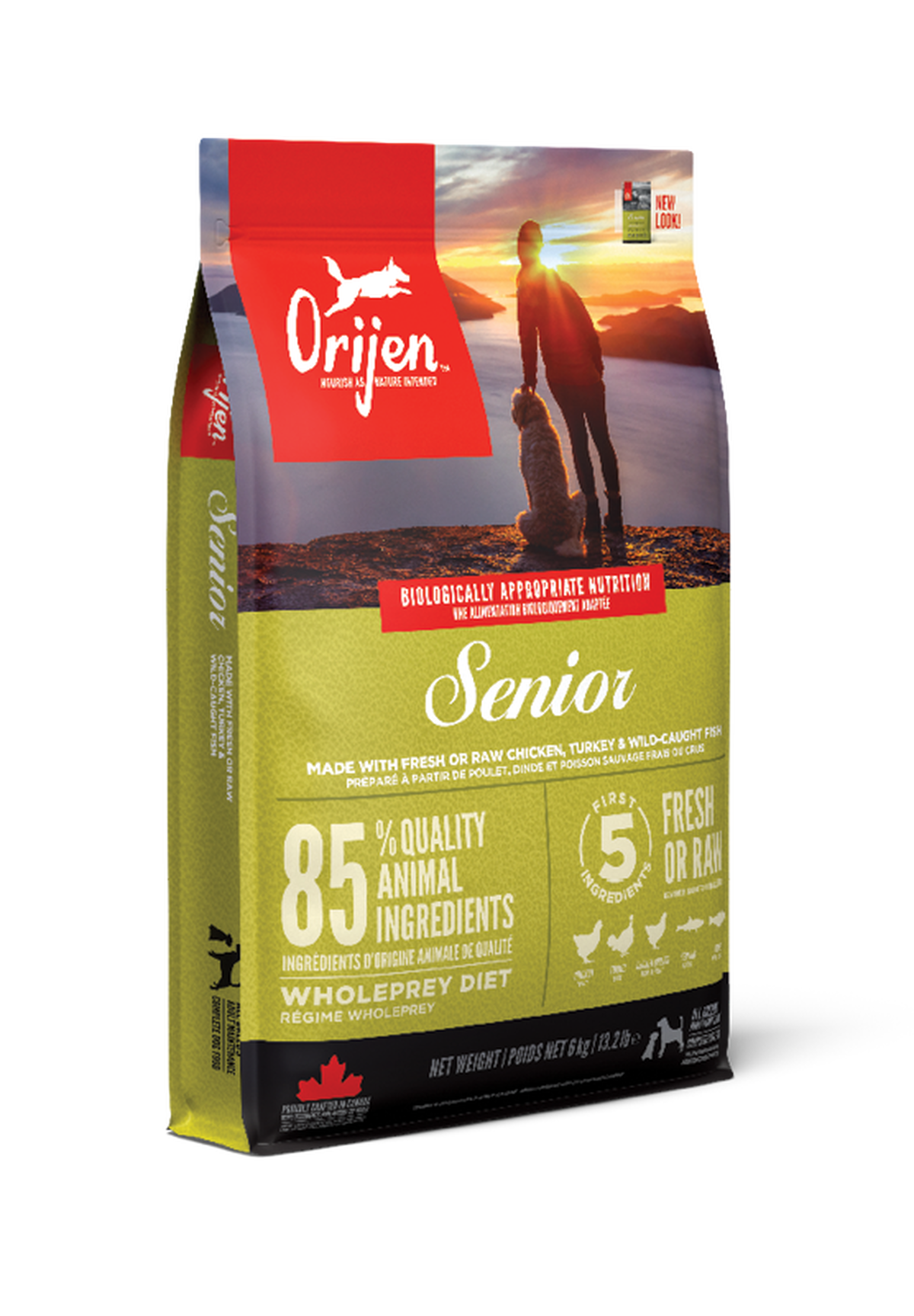 אוריג'ן Senior - מזון יבש לכלבים