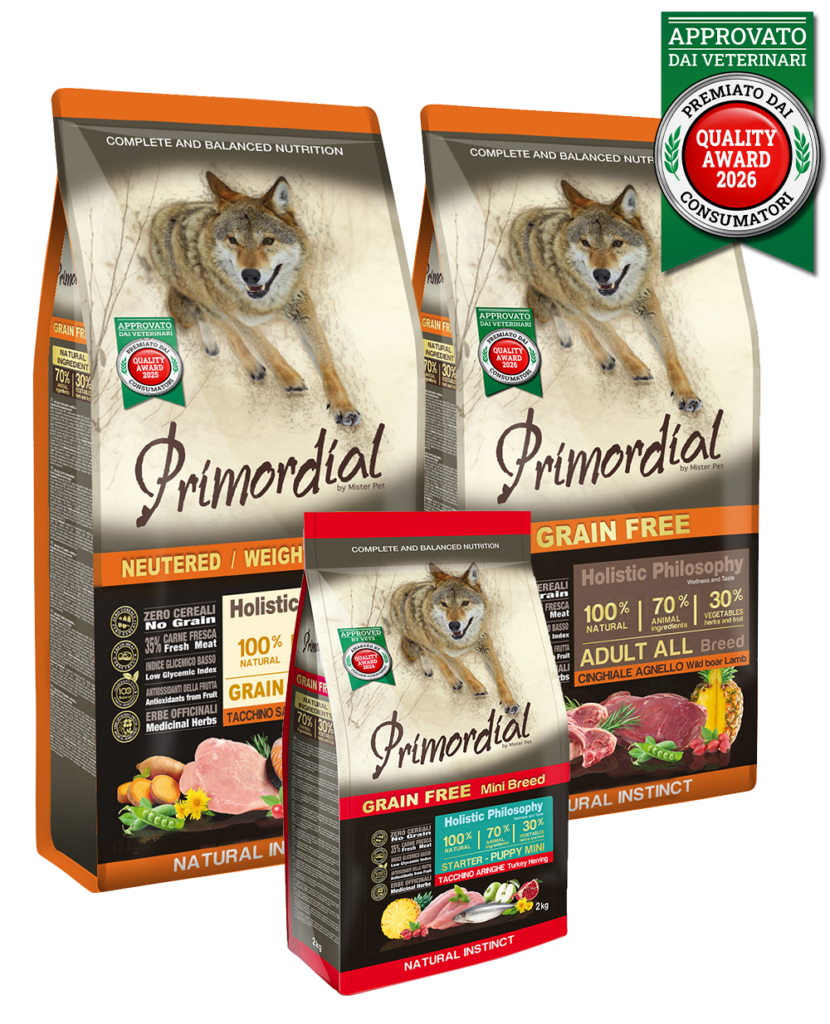 פרימורדיאל Grain Free - מזון יבש לכלבים