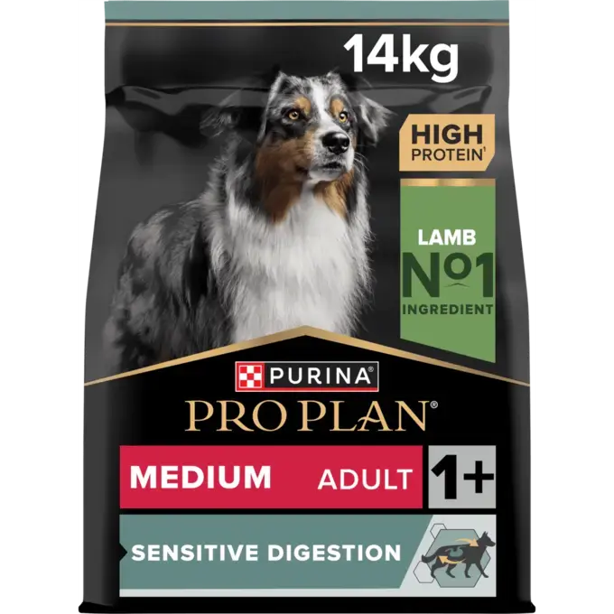 פרו פלאן Medium Sensitive Digestion Lamb - מזון יבש לכלבים