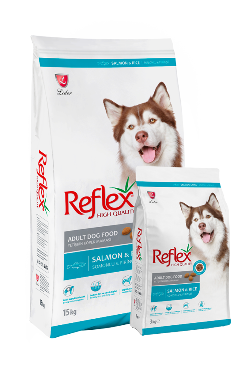 רפלקס Adult Dog Food with Salmon & Rice - מזון יבש לכלבים