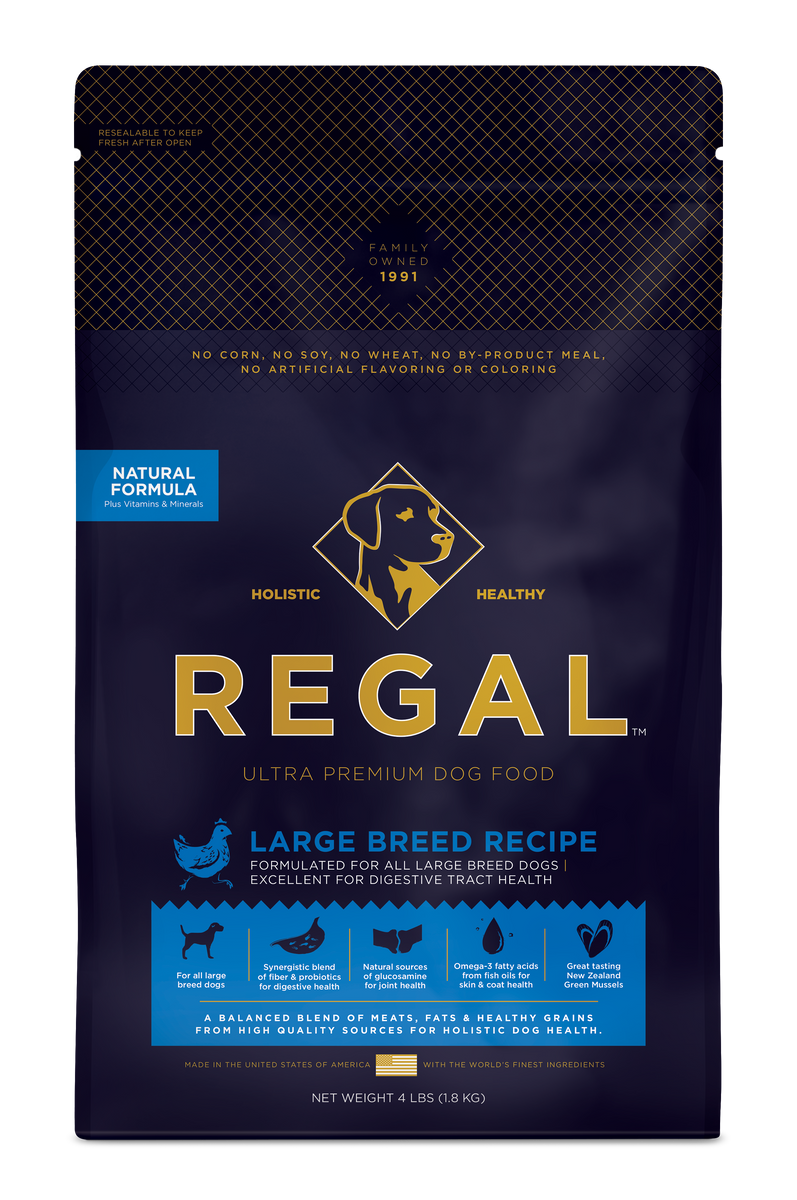 ריגל Large Breed Recipe - מזון יבש לכלבים