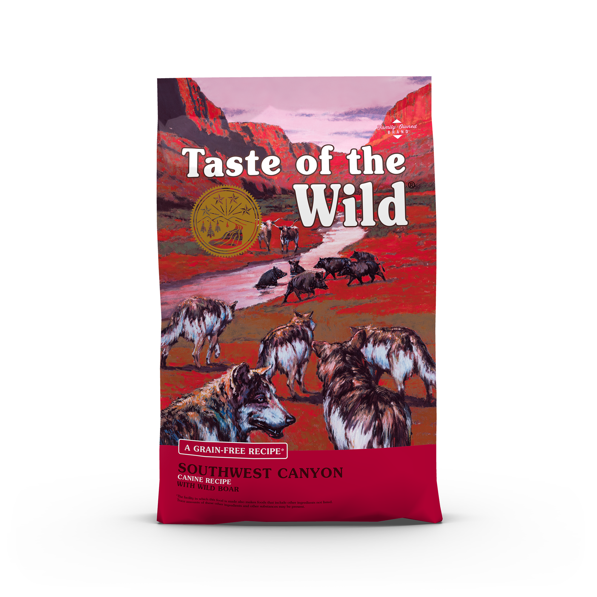 טייסט אוף דה ווילד Southwest Canyon Canine Recipe with Wild Boar - מזון יבש לכלבים
