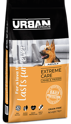 אורבן צ'ויס Lamb and herbs - מזון יבש לכלבים