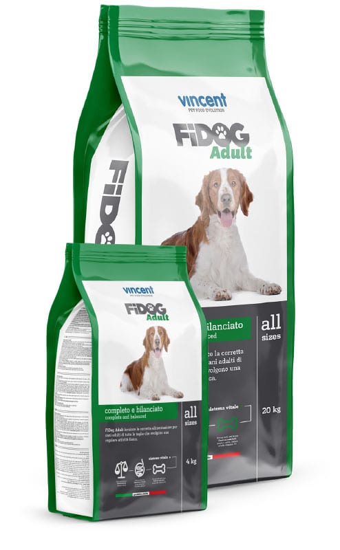וינסנט Fidog Adult - מזון יבש לכלבים